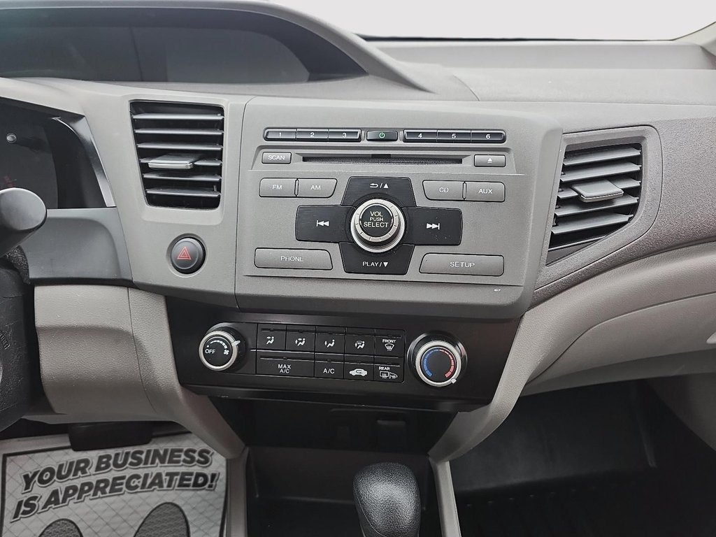 Honda CIVIC  2012 à Rivière-du-Loup, Québec - 12 - w1024h768px