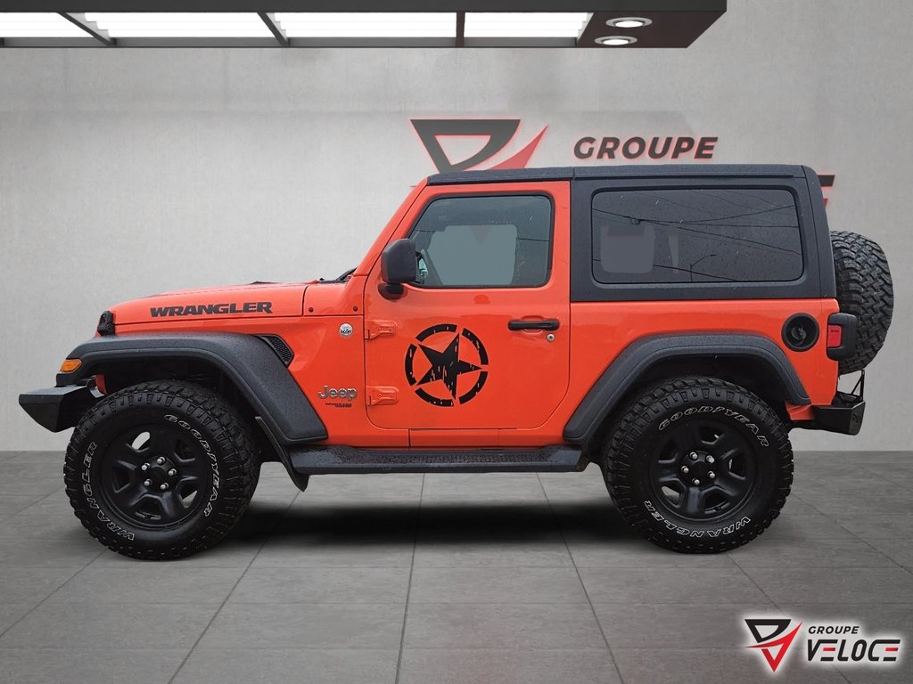 Jeep Wrangler Sport *MANUEL, AIR CLIMATISÉ, 2 PORTES* 2018 à Rivière-du-Loup, Québec - 3 - w1024h768px