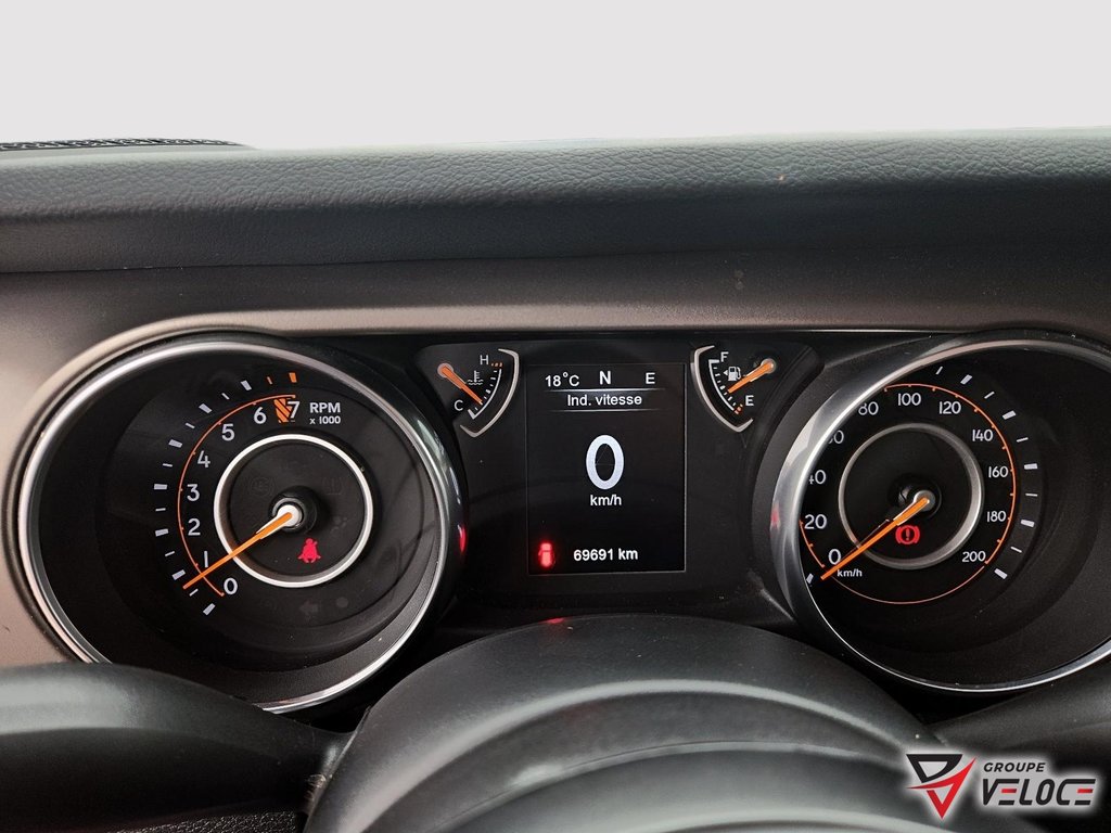 Jeep Wrangler Sport *MANUEL, AIR CLIMATISÉ, 2 PORTES* 2018 à Rivière-du-Loup, Québec - 7 - w1024h768px