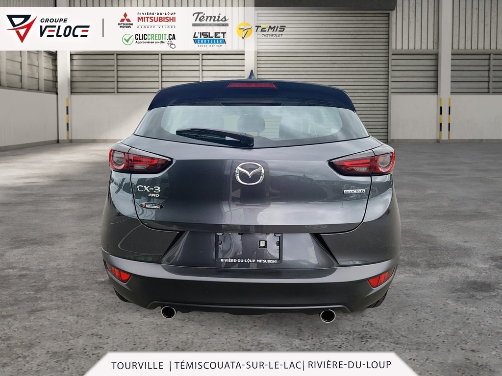 2022 Mazda CX-3 GS TOURING AWD * TOIT OUVRANT, PUSH START* in Riviere-du-Loup, Quebec - 6 - w1024h768px