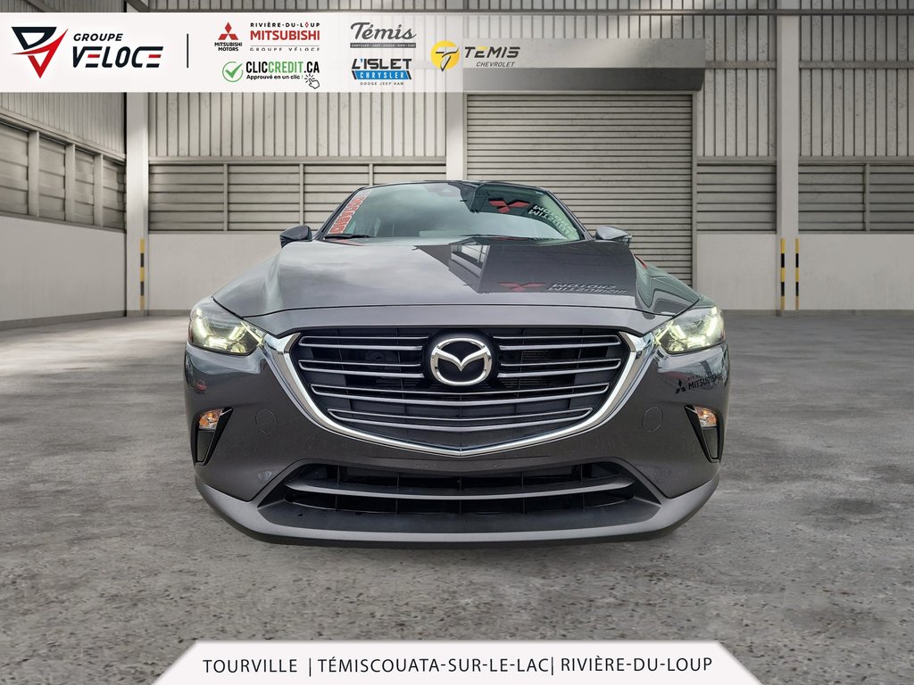 2022 Mazda CX-3 GS TOURING AWD * TOIT OUVRANT, PUSH START* in Riviere-du-Loup, Quebec - 2 - w1024h768px