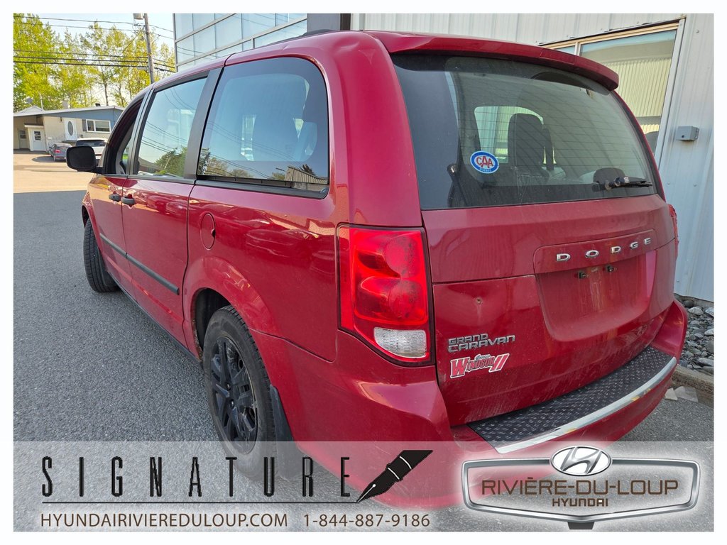 2013 Dodge Grand Caravan SE,AUTOMATIQUE in Riviere-Du-Loup, Quebec - 7 - w1024h768px