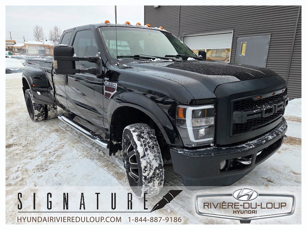 Ford Super Duty F-350 DRW XLT,6X6,8 CYL,6.4 DIESEL 2008 à Riviere-Du-Loup, Québec - 4 - w1024h768px