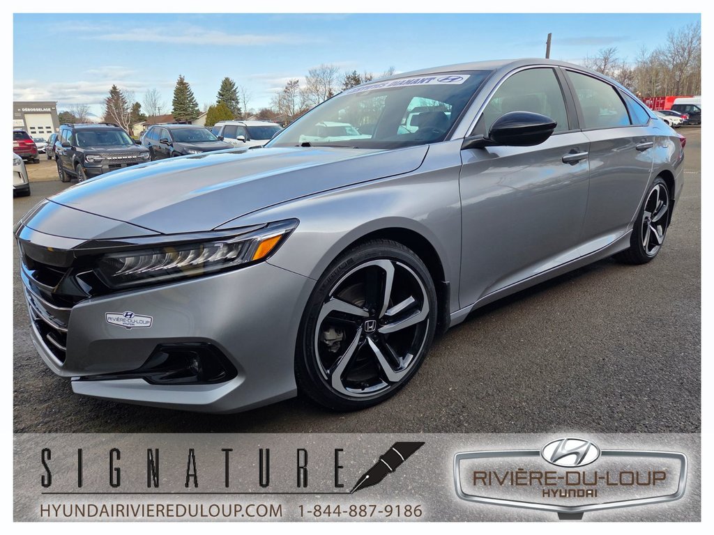 2021 Honda Accord Sedan SE, WOW 17600 KMS in Riviere-Du-Loup, Quebec - 1 - w1024h768px