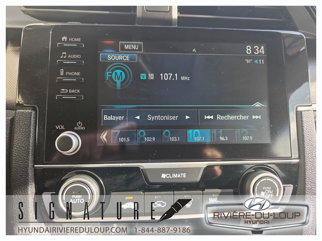 Honda Civic Sedan LX,SIEGES CHAUFFANT 2019 à Riviere-Du-Loup, Québec - 19 - w1024h768px