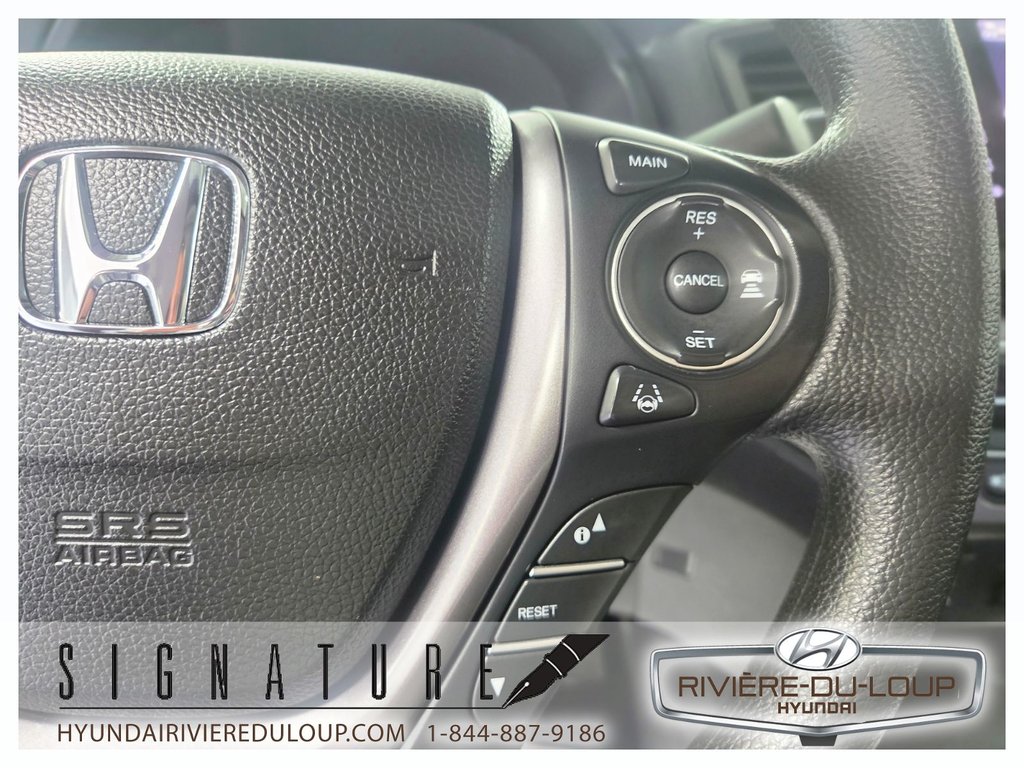 2019 Honda Ridgeline Sport/AC/AWD in Riviere-Du-Loup, Quebec - 21 - w1024h768px