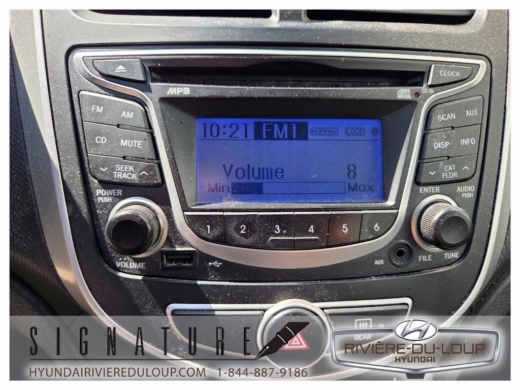 2013 Hyundai Accent L,AUTOMATIQUE in Riviere-Du-Loup, Quebec - 15 - w1024h768px