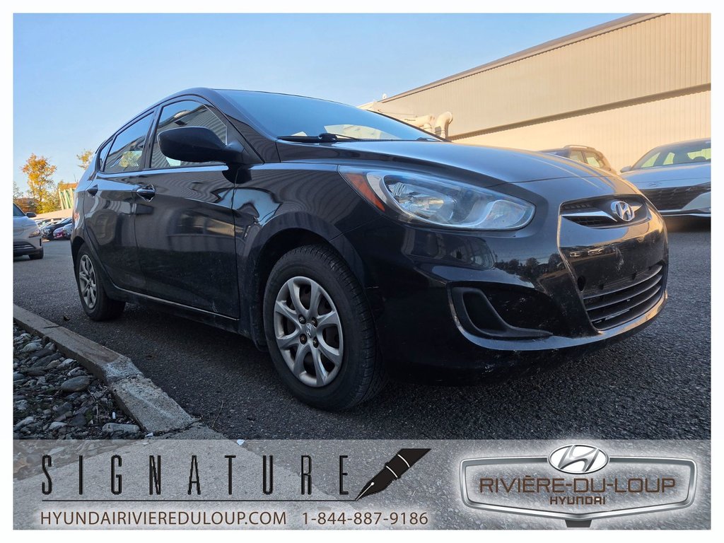 2013 Hyundai Accent GL,SIEGE CHAUFFANT  A/C in Riviere-Du-Loup, Quebec - 4 - w1024h768px