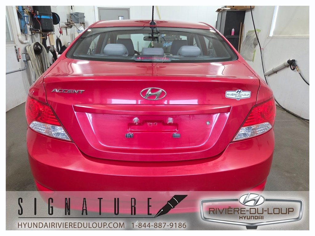 Hyundai Accent GL,AUTOMATIQUE 2014 à Riviere-Du-Loup, Québec - 7 - w1024h768px