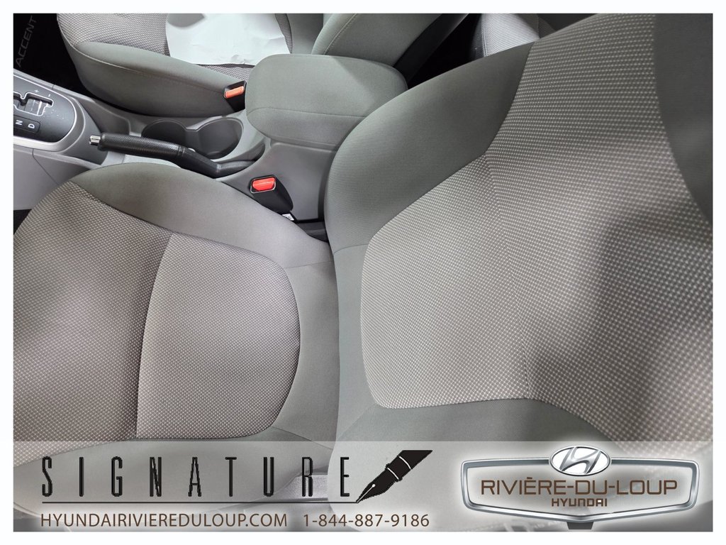 Hyundai Accent GL,AUTOMATIQUE 2014 à Riviere-Du-Loup, Québec - 14 - w1024h768px