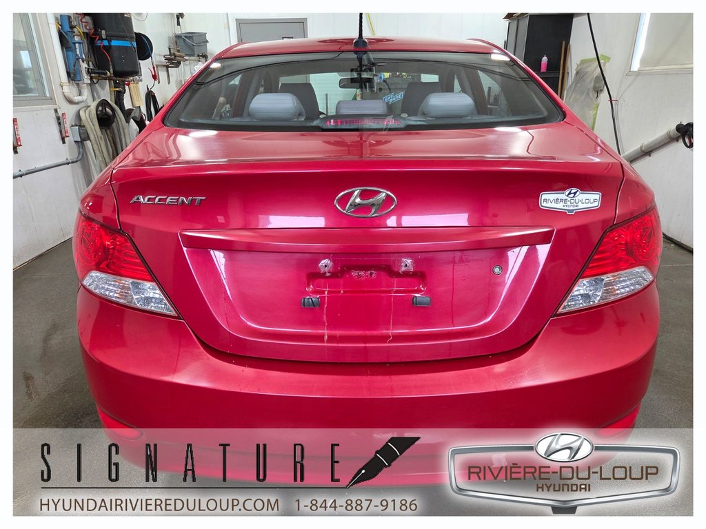 Hyundai Accent GL,AUTOMATIQUE 2014 à Riviere-Du-Loup, Québec - 6 - w1024h768px