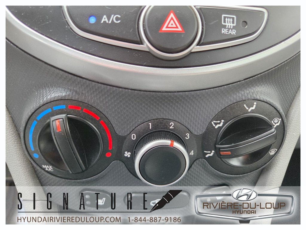Hyundai Accent GL,AUTOMATIQUE 2014 à Riviere-Du-Loup, Québec - 20 - w1024h768px