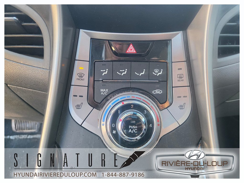 Hyundai Elantra GLS,CRUISE,TOÎT OUVRANT 2013 à Riviere-Du-Loup, Québec - 11 - w1024h768px