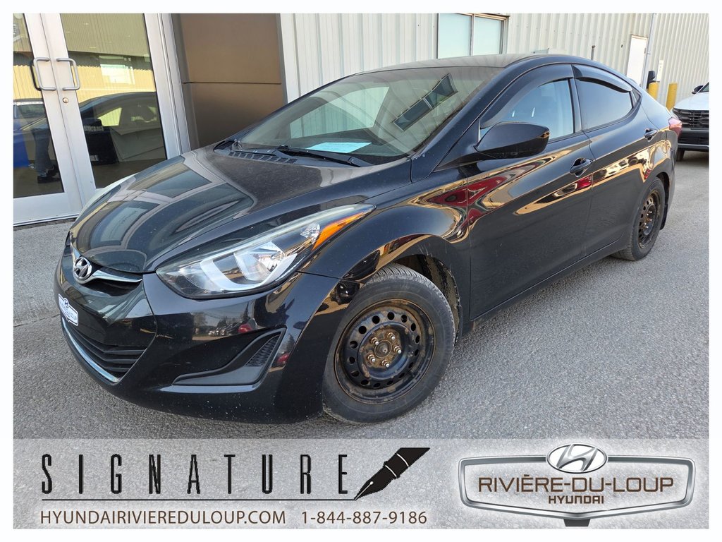 2014 Hyundai Elantra L,MANUELLE in Riviere-Du-Loup, Quebec - 1 - w1024h768px