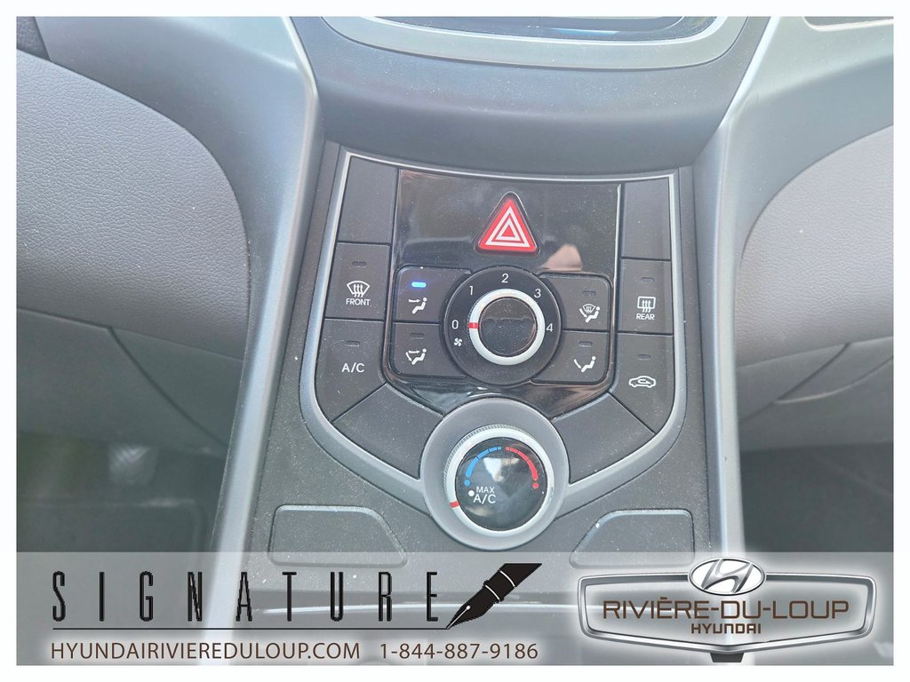 Hyundai Elantra L,MANUELLE 2014 à Riviere-Du-Loup, Québec - 11 - w1024h768px