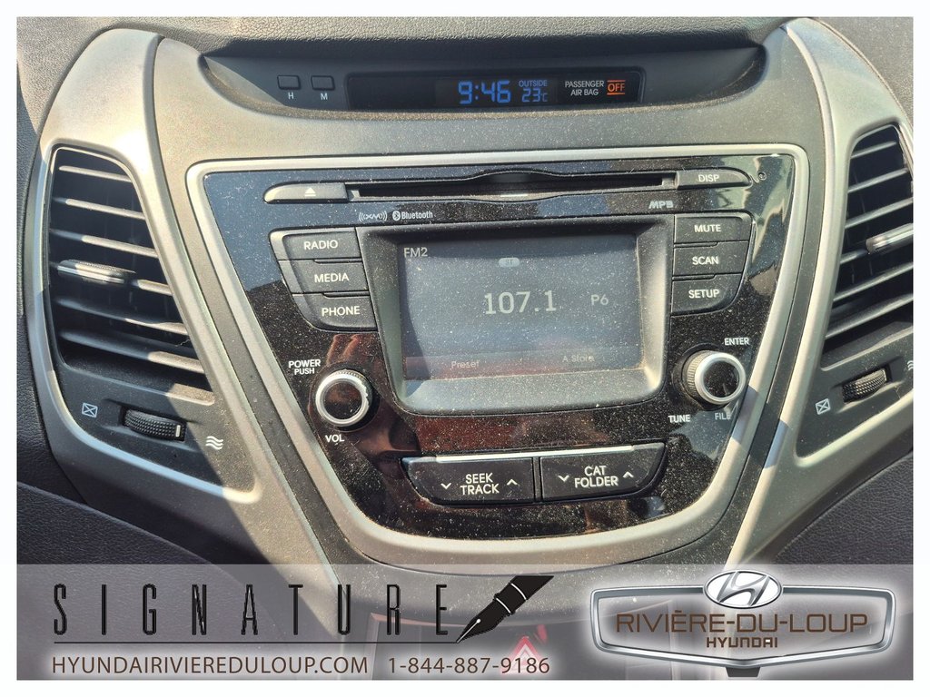 2016 Hyundai Elantra Sport Appearance in Riviere-Du-Loup, Quebec - 17 - w1024h768px