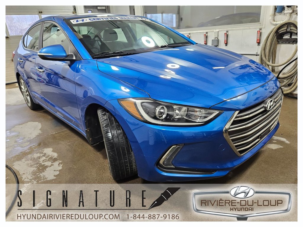 2018  Elantra LIMITED,GPS,TOIT,MAGS in Riviere-Du-Loup, Quebec - 4 - w1024h768px