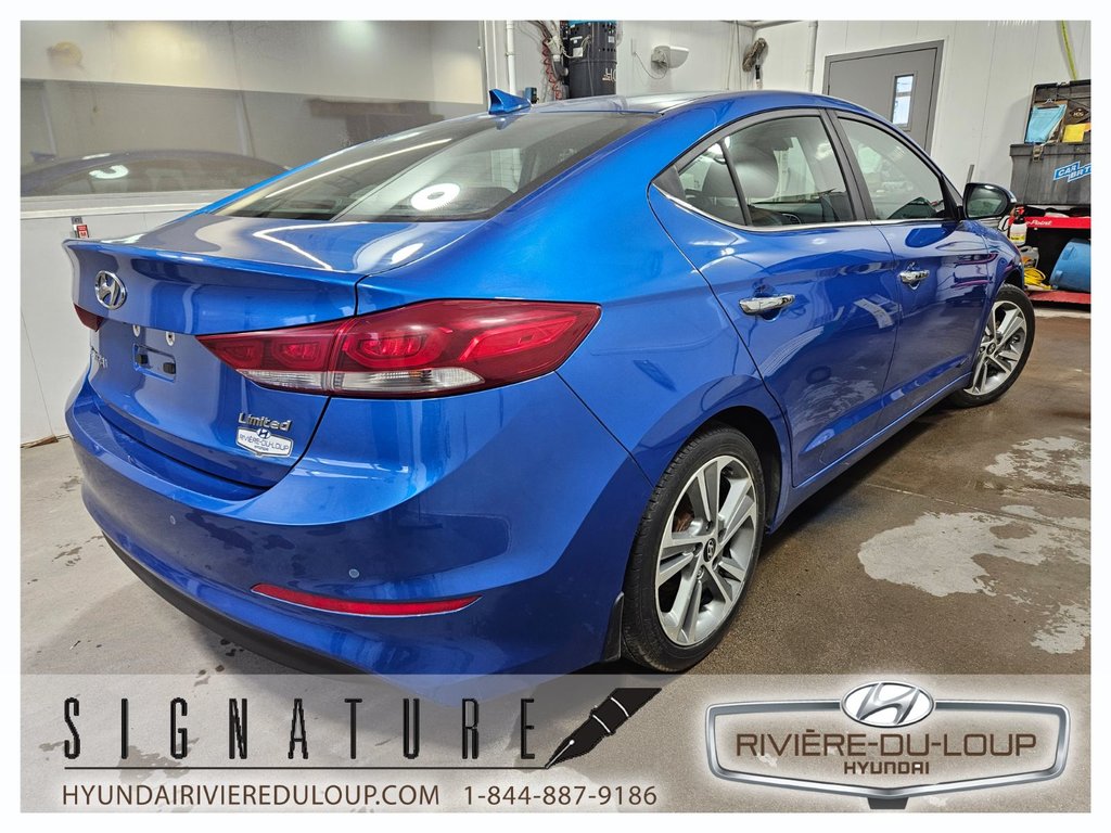 2018  Elantra LIMITED,GPS,TOIT,MAGS in Riviere-Du-Loup, Quebec - 5 - w1024h768px