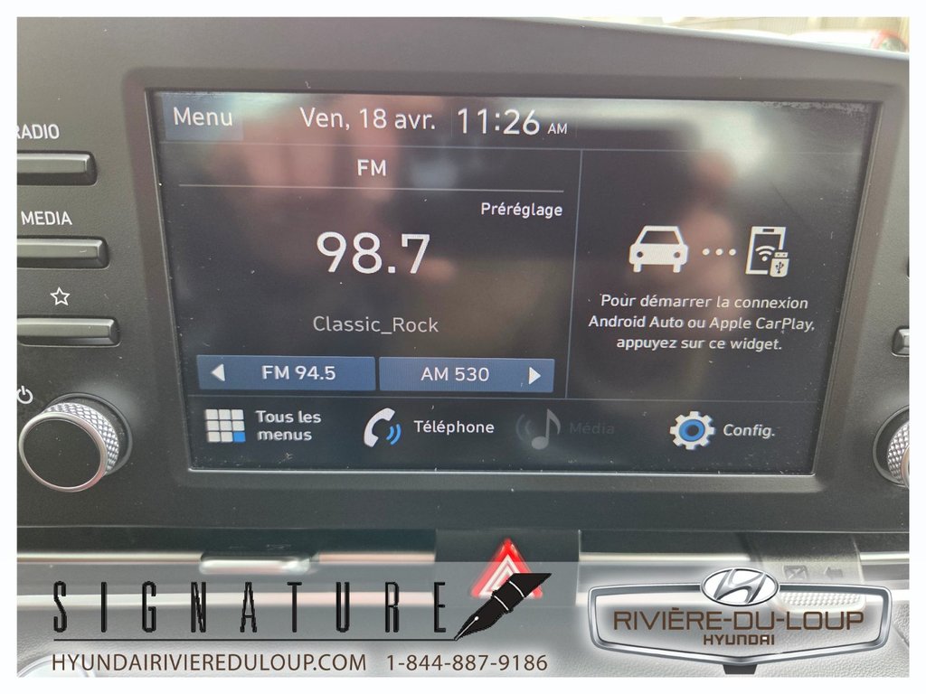 Hyundai Elantra PREFERRED,A/C,CRUISE,SIEGES CHAUFFANT 2022 à Riviere-Du-Loup, Québec - 22 - w1024h768px