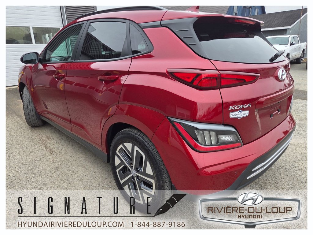 Hyundai KONA ELECTRIC ULTIMATE,FWD,MAGS,TOIT,CUIR,GPS 2023 à Riviere-Du-Loup, Québec - 7 - w1024h768px