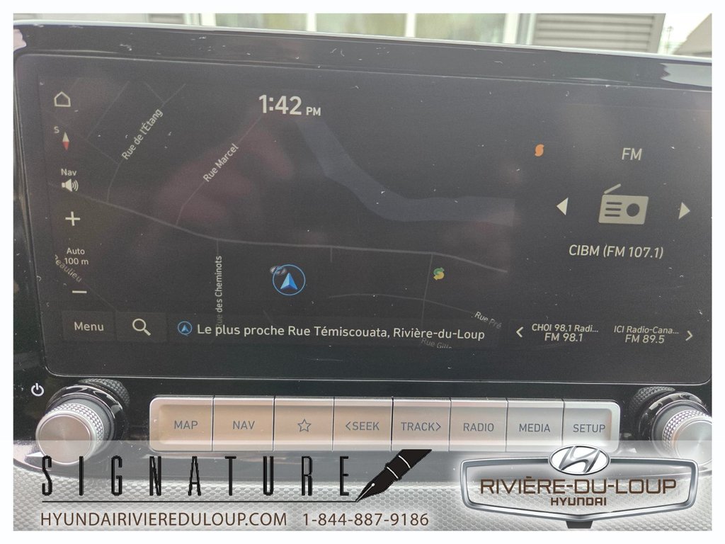 Hyundai KONA ELECTRIC ULTIMATE,FWD,MAGS,TOIT,CUIR,GPS 2023 à Riviere-Du-Loup, Québec - 23 - w1024h768px