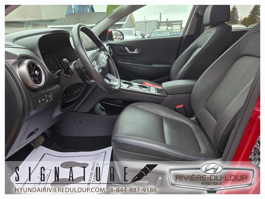 Hyundai KONA ELECTRIC ULTIMATE,FWD,MAGS,TOIT,CUIR,GPS 2023 à Riviere-Du-Loup, Québec - 10 - w1024h768px