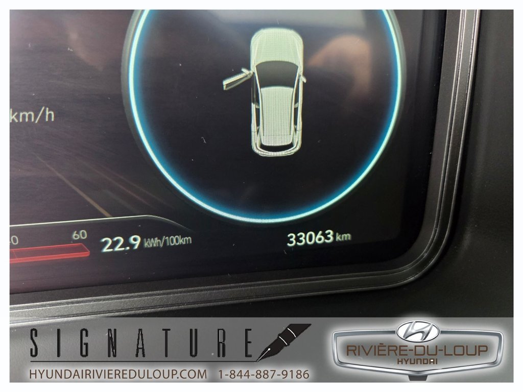 Hyundai KONA ELECTRIC ULTIMATE,FWD,MAGS,TOIT,CUIR,GPS 2023 à Riviere-Du-Loup, Québec - 29 - w1024h768px