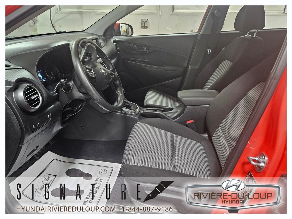 Hyundai Kona PREFERRED,FWD,SIEGES CHAUFFANT 2018 à Riviere-Du-Loup, Québec - 10 - w1024h768px