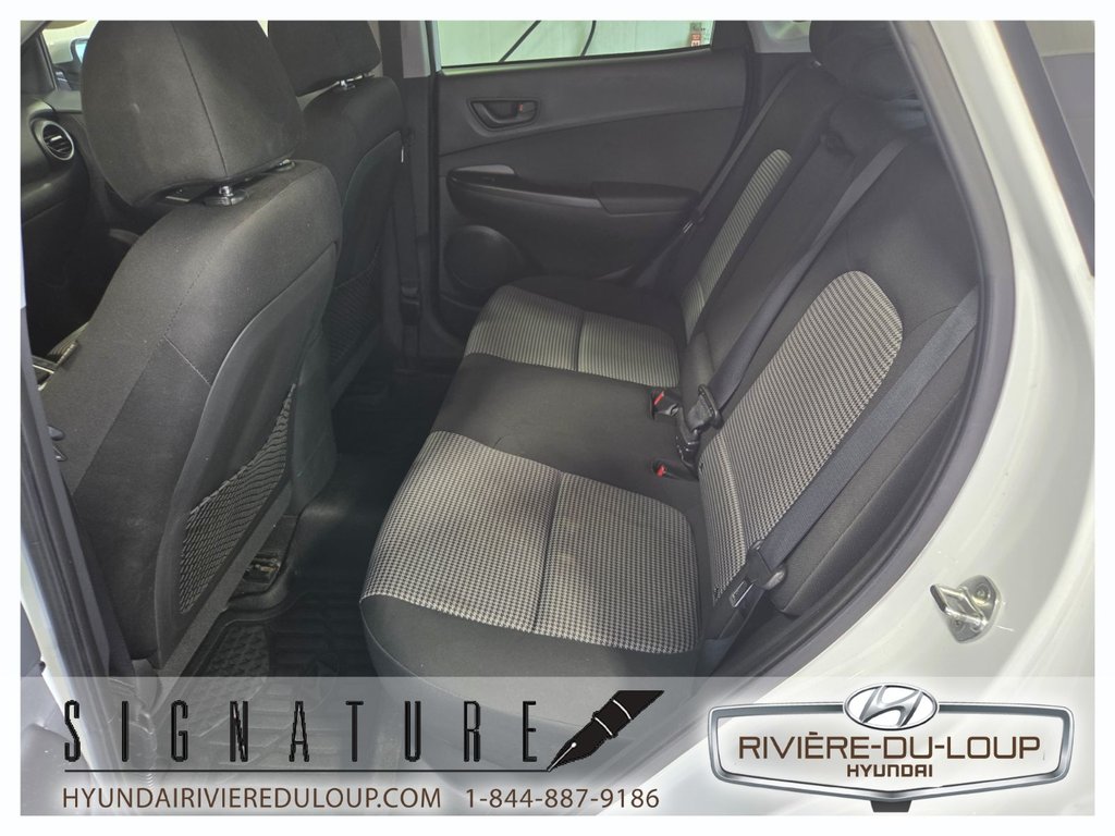 Hyundai Kona ESSENTIEL,FWD,MAGS,A/C,CRUISE 2019 à Riviere-Du-Loup, Québec - 11 - w1024h768px