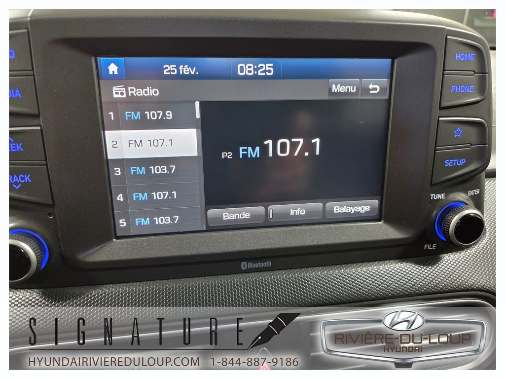 Hyundai Kona PREFERRED,AWD,SIEGES CHAUFFANT,MAGS 2020 à Riviere-Du-Loup, Québec - 20 - w1024h768px