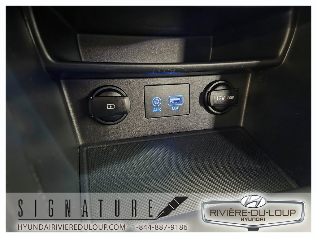 Hyundai Kona PREFERRED,AWD,SIEGES CHAUFFANT,MAGS 2020 à Riviere-Du-Loup, Québec - 18 - w1024h768px