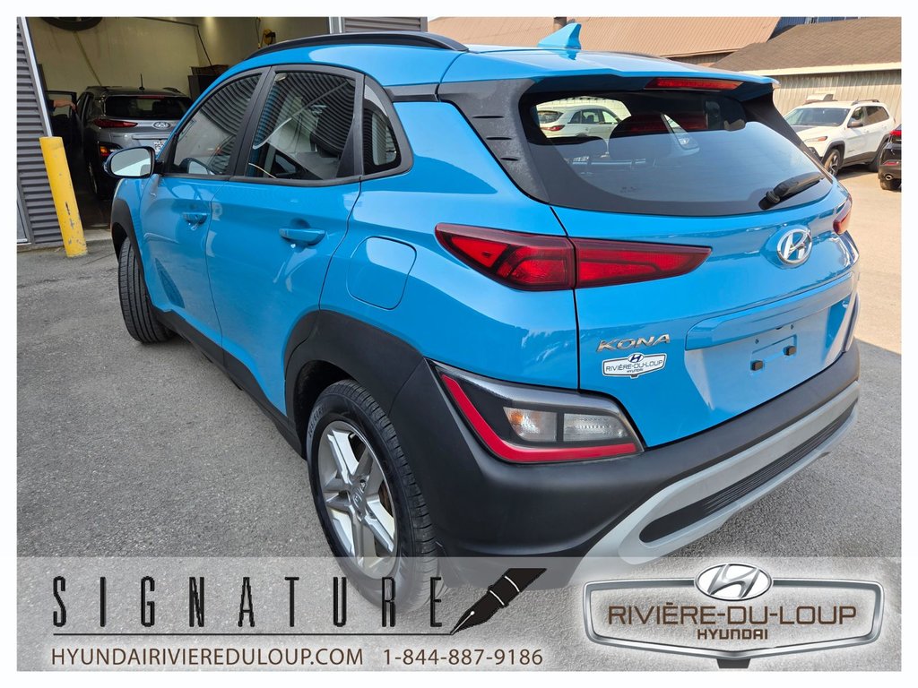 Hyundai Kona ESSENTIEL,AWD,A/C,CRUISE,MAGS 2022 à Riviere-Du-Loup, Québec - 7 - w1024h768px