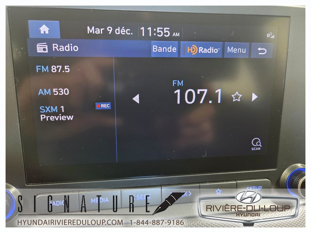 Hyundai Kona PREFERRED,FWD,SIEGES CHAUFFANT 2022 à Riviere-Du-Loup, Québec - 20 - w1024h768px