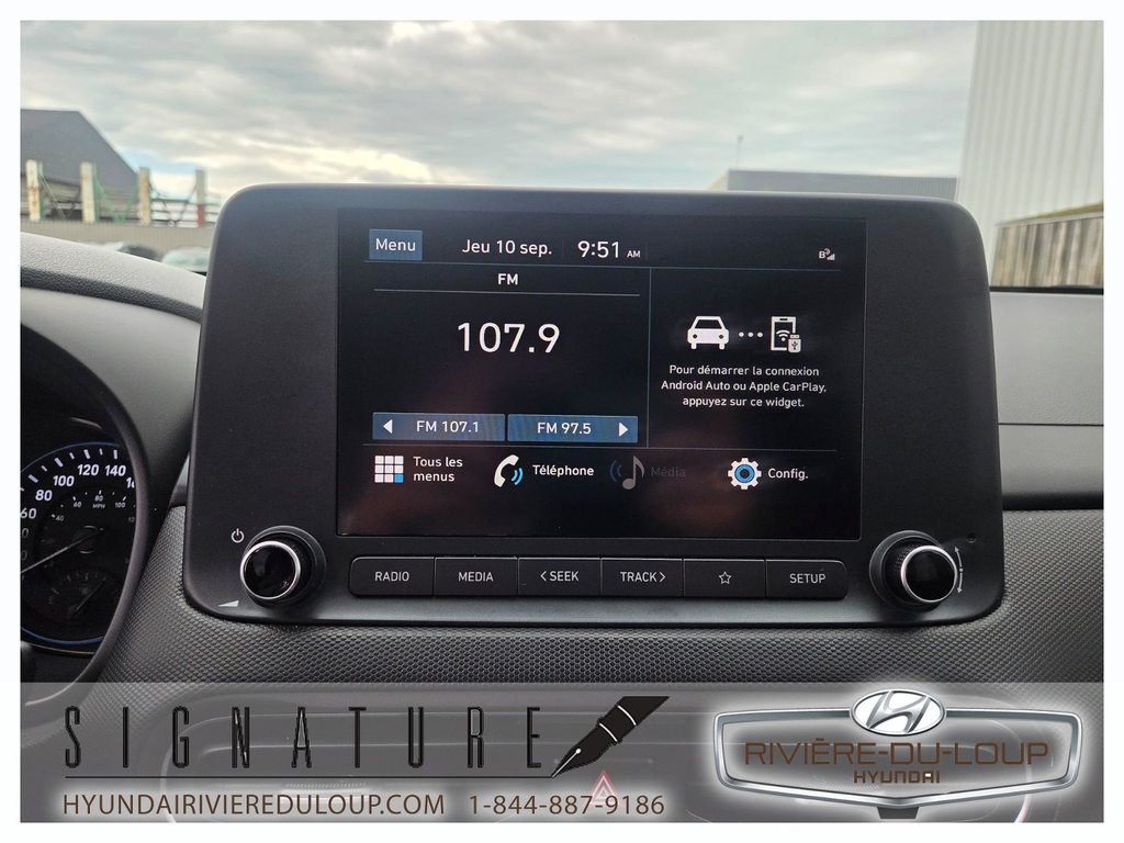 2023 Hyundai Kona PREFERED,CRUISE,MAG,A/C in Riviere-Du-Loup, Quebec - 14 - w1024h768px