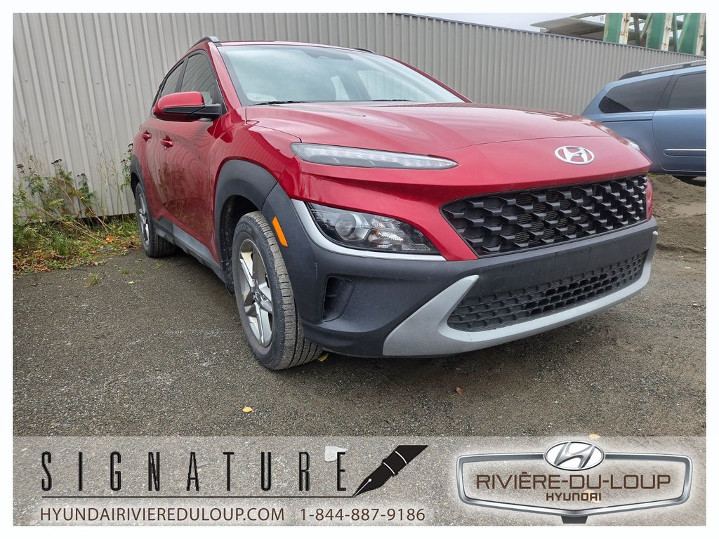 Hyundai Kona Essential,CRUISE,A/C,CAMERA RECUL 2023 à Riviere-Du-Loup, Québec - 3 - w1024h768px