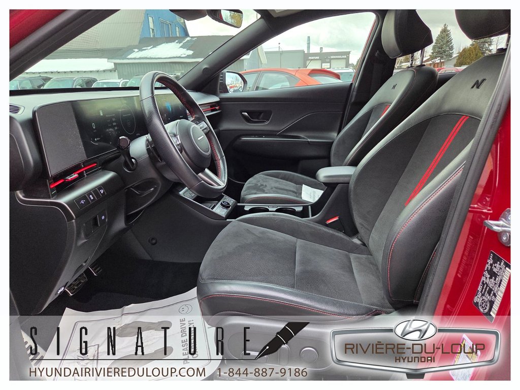 2024 Hyundai Kona N-LINE ULTIMATE,AWD,CUIR,TOIT,MAG in Riviere-Du-Loup, Quebec - 12 - w1024h768px