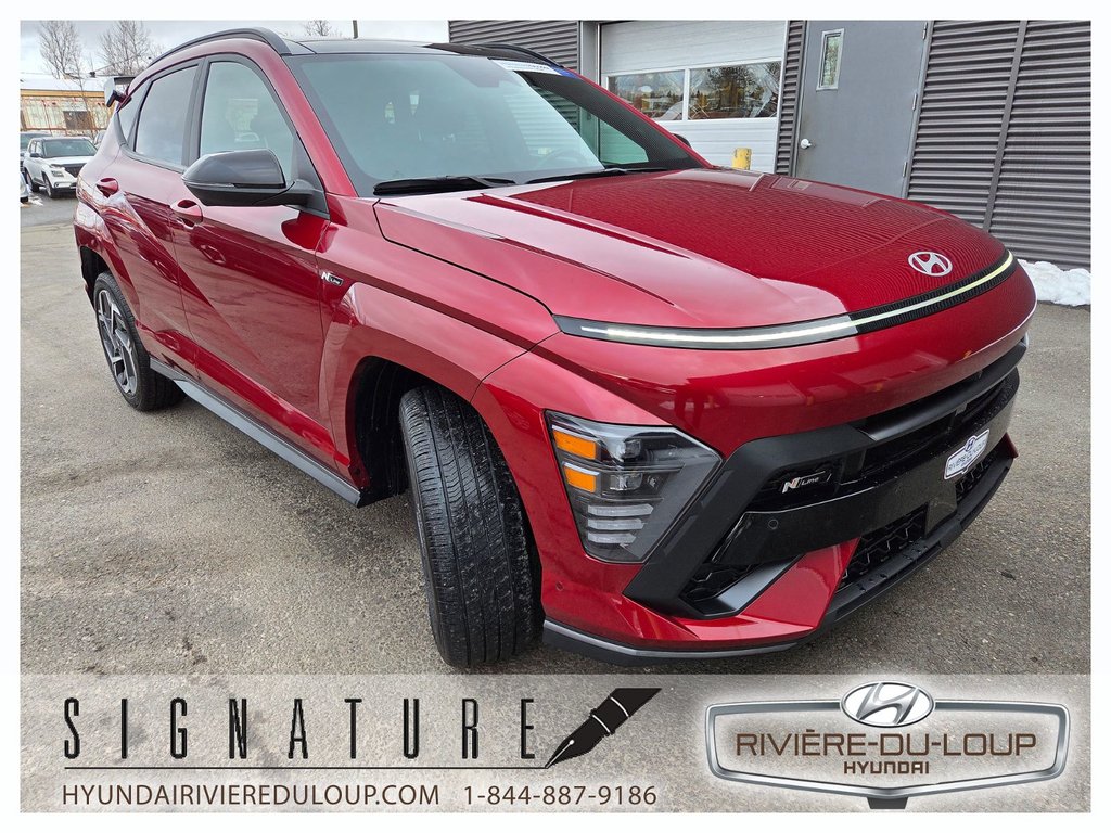 2024 Hyundai Kona N-LINE ULTIMATE,AWD,CUIR,TOIT,MAG in Riviere-Du-Loup, Quebec - 4 - w1024h768px