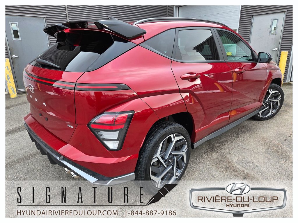 2024 Hyundai Kona N-LINE ULTIMATE,AWD,CUIR,TOIT,MAG in Riviere-Du-Loup, Quebec - 5 - w1024h768px