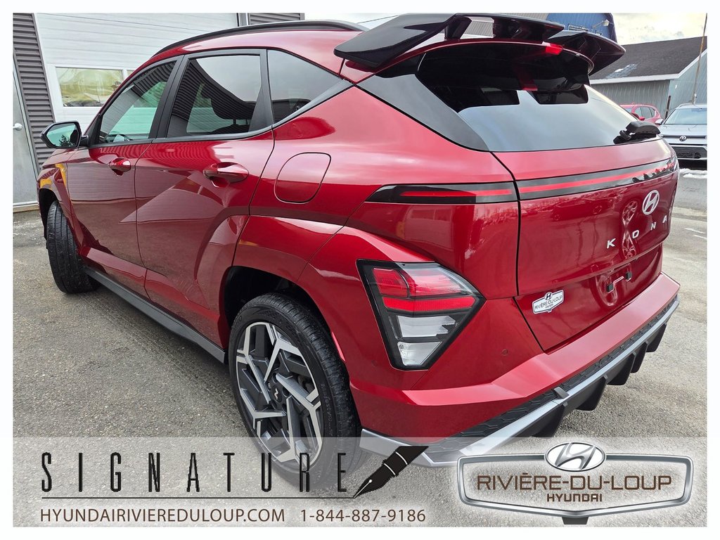 2024 Hyundai Kona N-LINE ULTIMATE,AWD,CUIR,TOIT,MAG in Riviere-Du-Loup, Quebec - 7 - w1024h768px