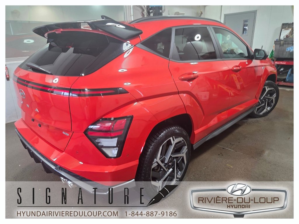 2024 Hyundai Kona N LINE ULTIMATE,AWD,MAGS,TOIT,CUIR in Riviere-Du-Loup, Quebec - 5 - w1024h768px