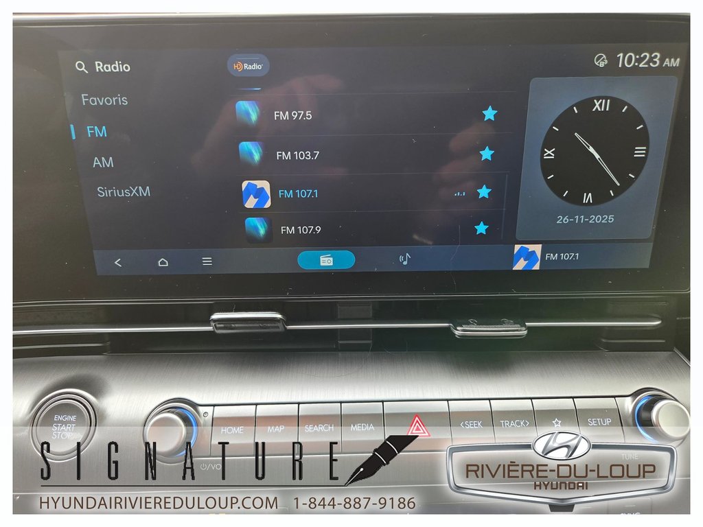 Hyundai Kona PREFERRED+TREND,AWD,CUIR,MAGS,TOIT 2025 à Riviere-Du-Loup, Québec - 20 - w1024h768px