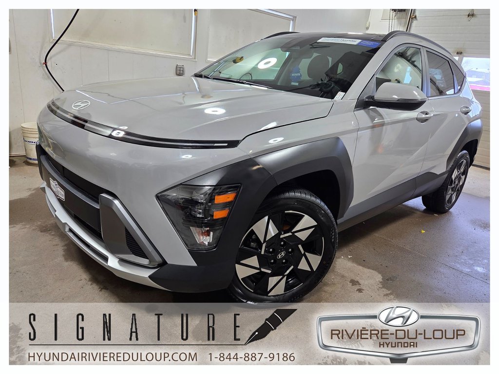 Hyundai Kona PREFERRED+TREND,AWD,CUIR,TOIT,MAGS 2025 à Riviere-Du-Loup, Québec - 1 - w1024h768px
