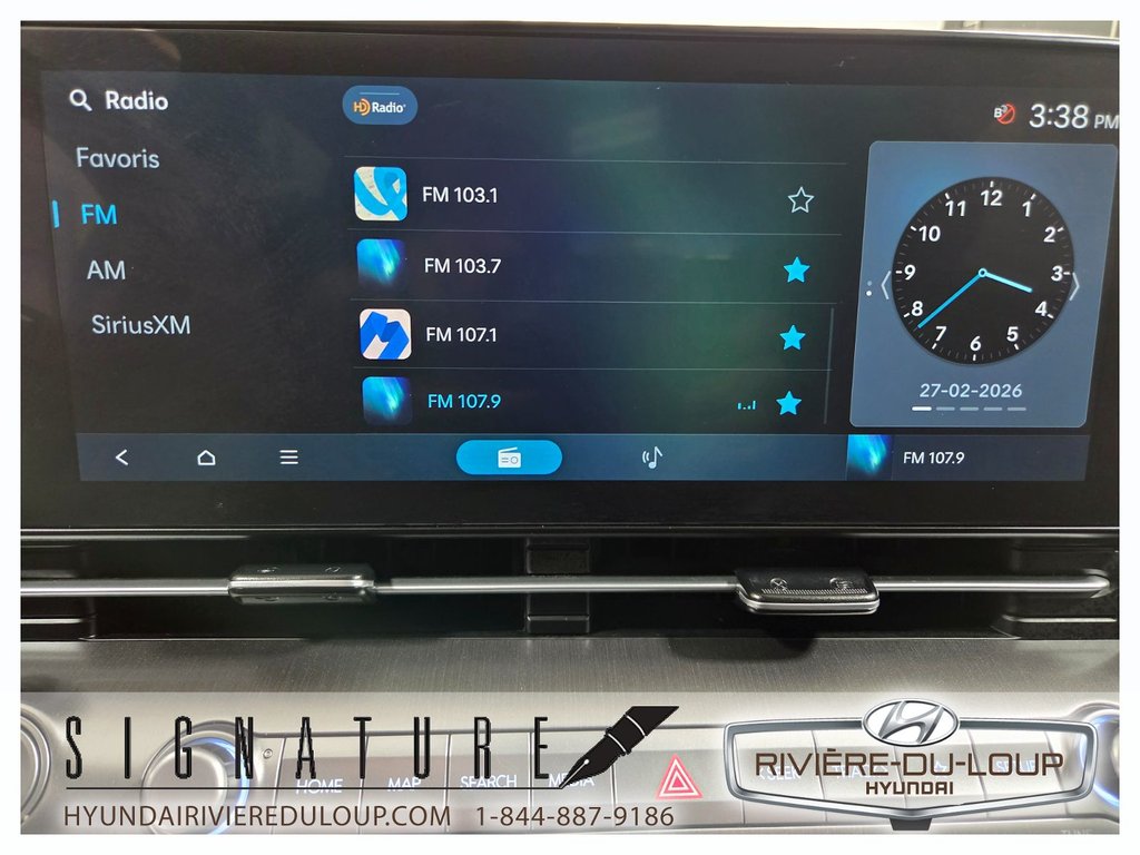 Hyundai Kona PREFERRED+TREND,AWD,CUIR,TOIT,MAGS 2025 à Riviere-Du-Loup, Québec - 20 - w1024h768px