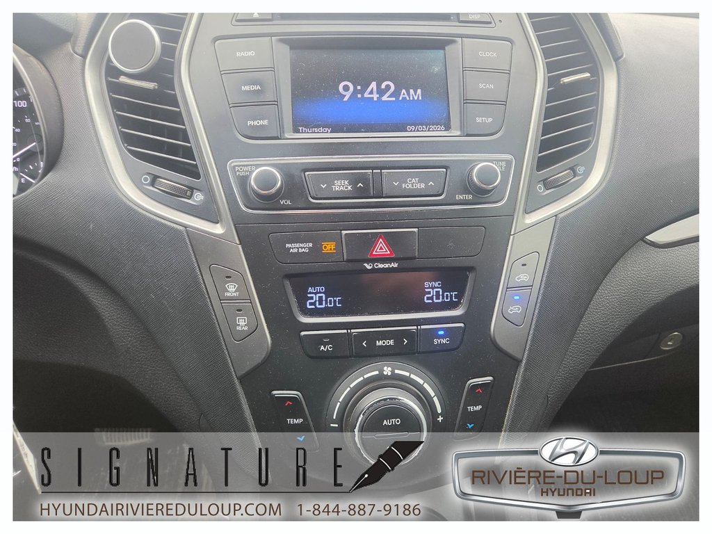 2017 Hyundai Santa Fe Sport SE,AWD,CUIR,TOIT,SIEGES CHAUFFANT in Riviere-Du-Loup, Quebec - 12 - w1024h768px