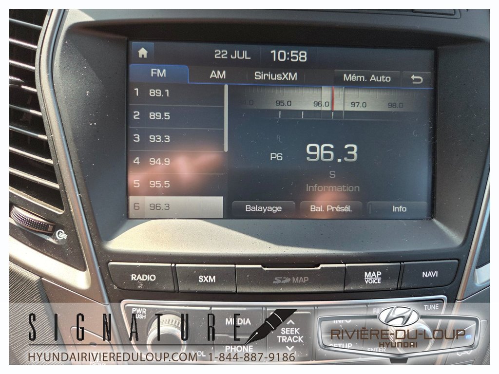 Hyundai Santa Fe Sport LIMITED,AWD,MAG,TOIT PANO,GPS 2018 à Riviere-Du-Loup, Québec - 22 - w1024h768px