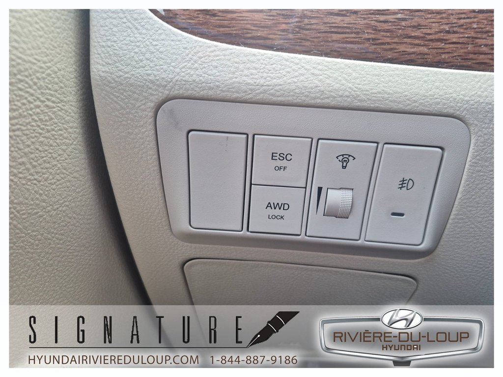 Hyundai Santa Fe GLS AWD 2009 à Riviere-Du-Loup, Québec - 18 - w1024h768px