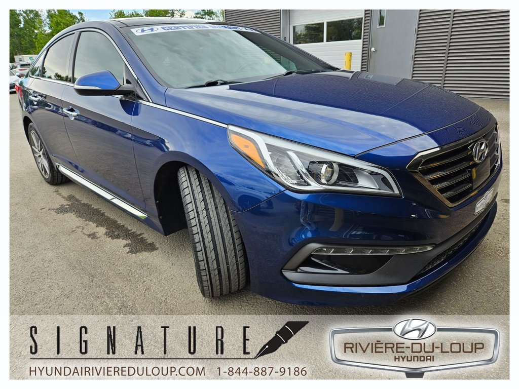 Sonata 2.0T Sport Ultimate w/Colour Pack 2016 à Riviere-Du-Loup, Québec - 4 - w1024h768px