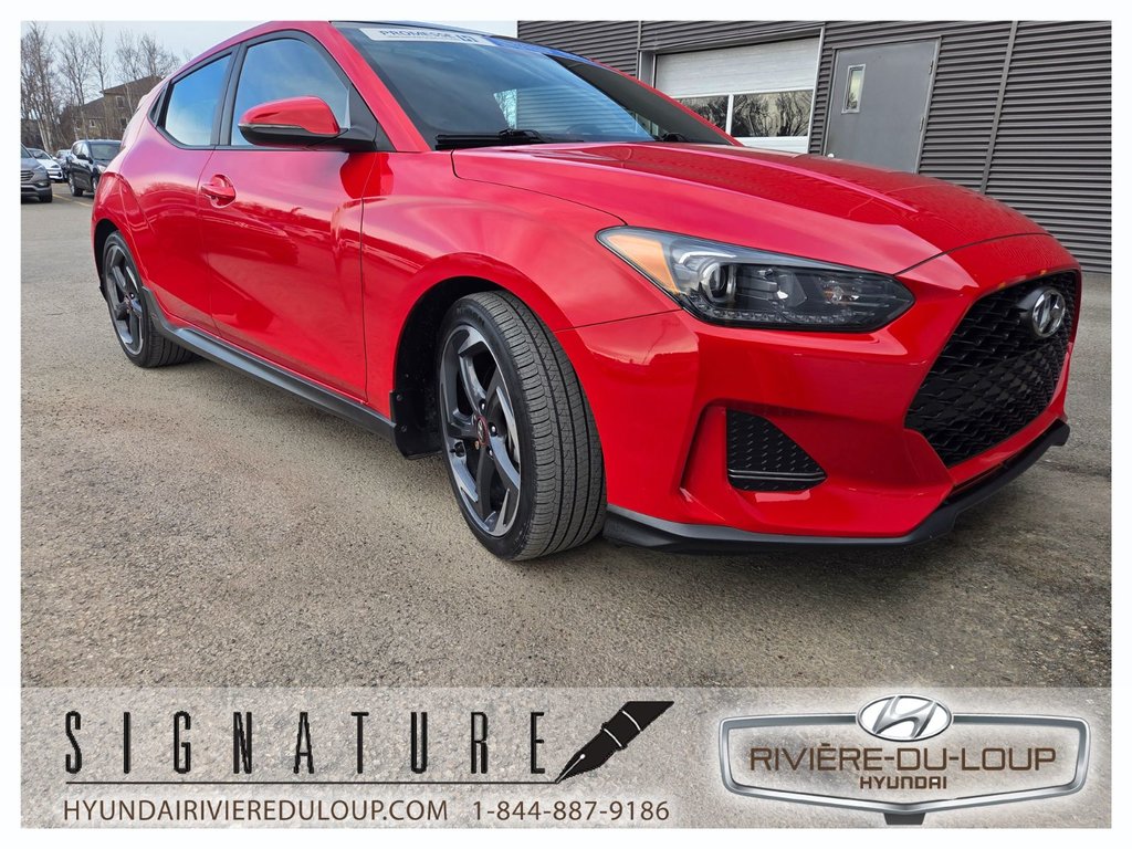 Hyundai Veloster TURBO,CUIR,TOIT,MAGS, 2020 à Riviere-Du-Loup, Québec - 4 - w1024h768px