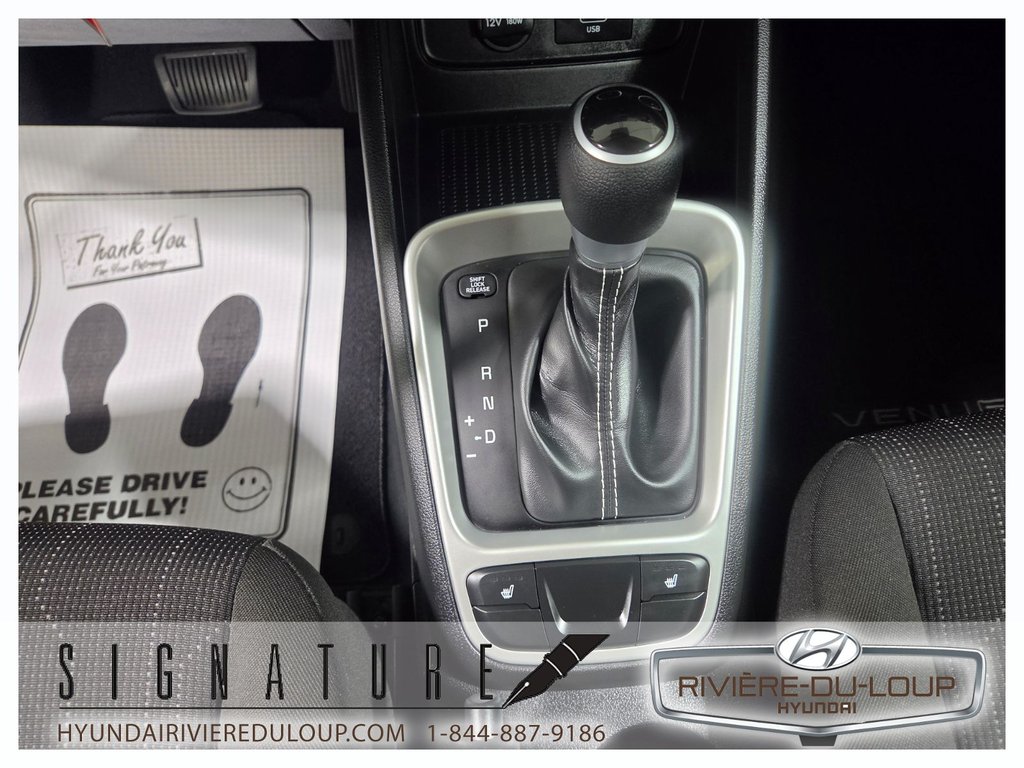 Hyundai Venue Essential,CRUISE,A/C,CAMERA RECUL 2021 à Riviere-Du-Loup, Québec - 9 - w1024h768px
