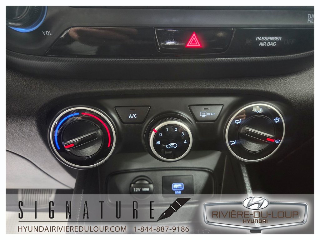 Hyundai Venue Essential,CRUISE,A/C,CAMERA RECUL 2021 à Riviere-Du-Loup, Québec - 10 - w1024h768px